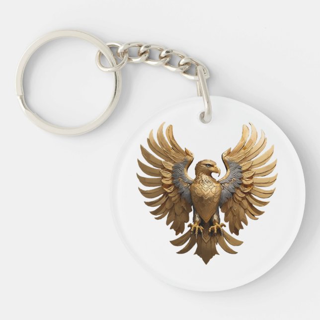 The Golden Eagle Keychain (Front)