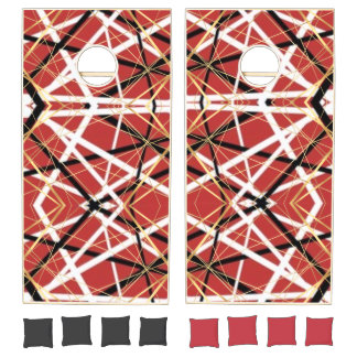 The Golden Eddie Frankenstein  Cornhole Set