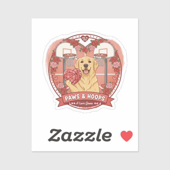 The golden Game of Love Sticker (Sheet)