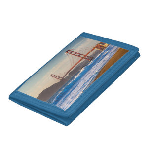 The Golden Gate Bridge From Baker Beach Tri-fold Wallet