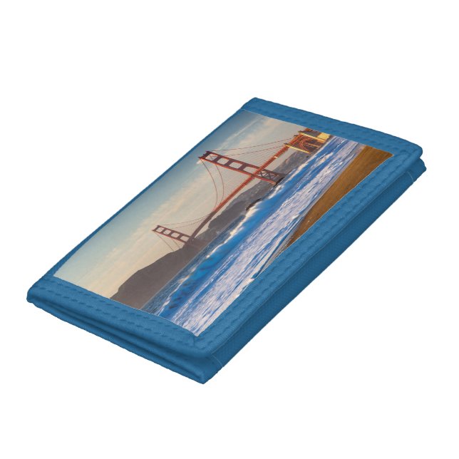 The Golden Gate Bridge From Baker Beach Trifold Wallet (Bottom)