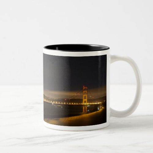 The Golden Gate Bridge from the Marin 2 Two_Tone Coffee Mug