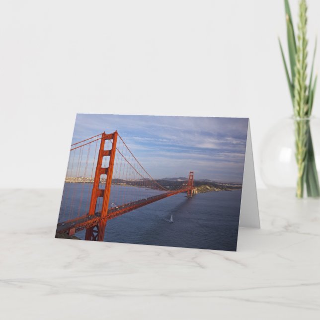 The Golden Gate Bridge from the Marin Card (Front)