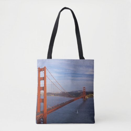 The Golden Gate Bridge from the Marin Tote Bag