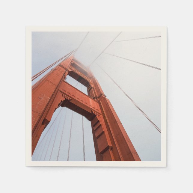 The Golden Gate Bridge Paper Napkins (Front)