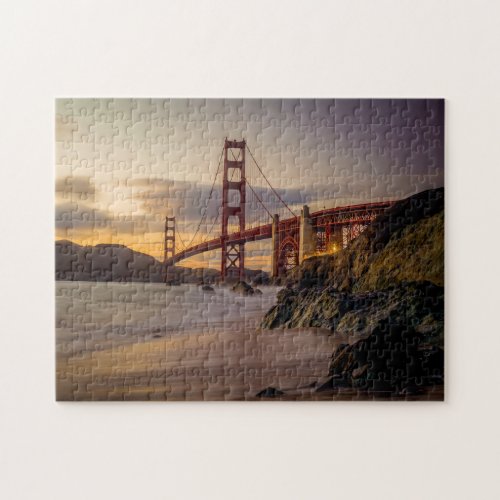 The Golden Gate Bridge  San Francisco California Jigsaw Puzzle