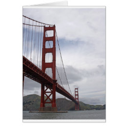 The Golden Gate Bridge San Francisco Cards