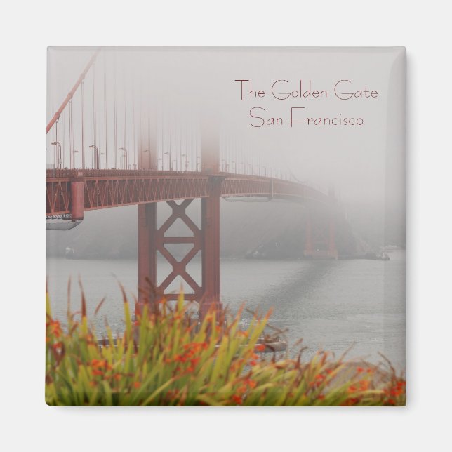 The Golden Gate San Francisco Magnet (Front)