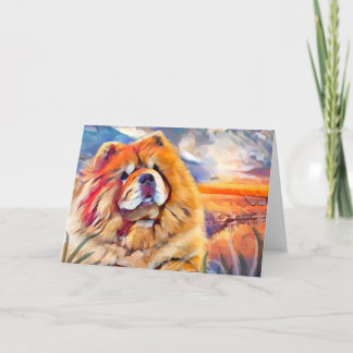 THE GOLDEN GIRL Chow Art cards