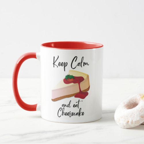The Golden Girls Keep Calm and Eat Cheesecake Mug