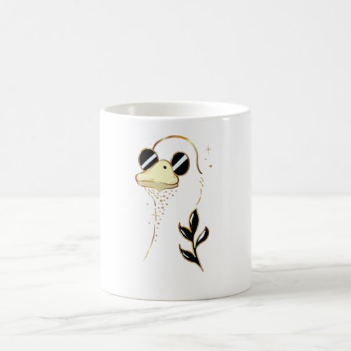 The golden goose coffee mug