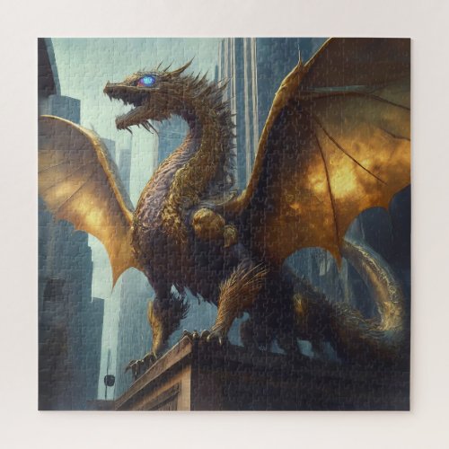 The Golden Guardian Jigsaw Puzzle