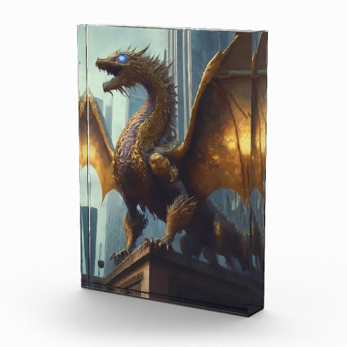 The Golden Guardian Photo Block