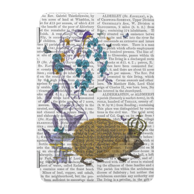 The Golden Hedgehog iPad Mini Cover (Front)