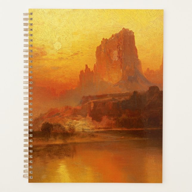The Golden Hour, Moran, 1875 Planner (Front)