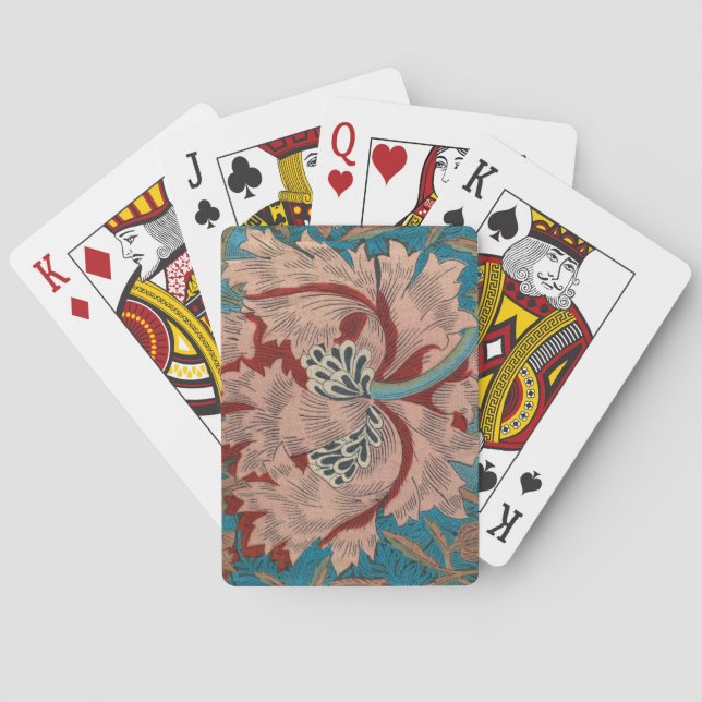 The Golden Legend by William Morris Poker Cards (Back)
