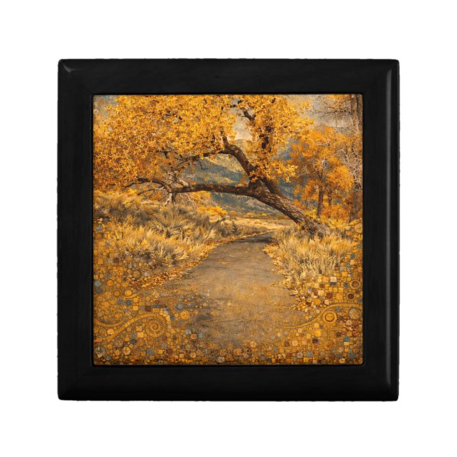The Golden Path Klimt-inspired Gift Box (Front)