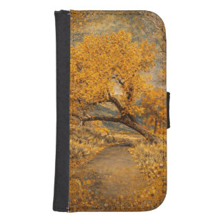 The Golden Path Klimt-inspired Galaxy S4 Wallet Case