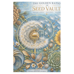 The Golden Ratio of Seed Vaults Gallery Wrap