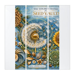 The Golden Ratio of Seed Vaults Triptych