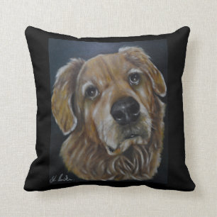 The Golden Retriever - Throw Pillow