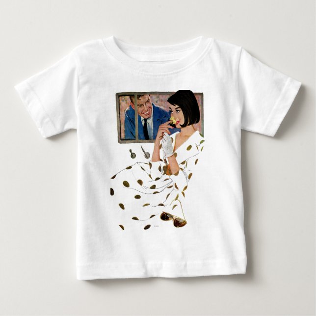 The Golden Rose Baby T-Shirt (Front)