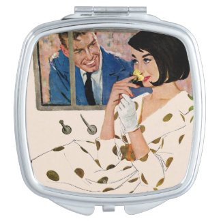 The Golden Rose Makeup Mirror