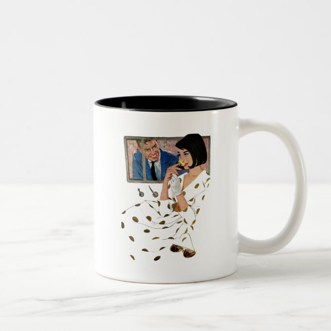 The Golden Rose Two-Tone Coffee Mug (Right)