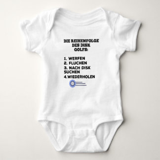 The Golden Rule Of Disc Golf Baby Bodysuit
