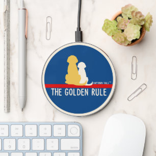 The Golden Rule Wireless Charger Dog Lover