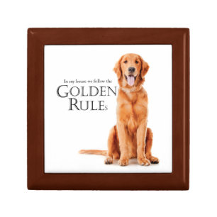 The Golden Rules Keepsake Box
