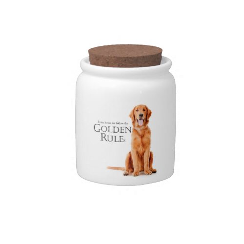 The Golden Rules Treat Jar