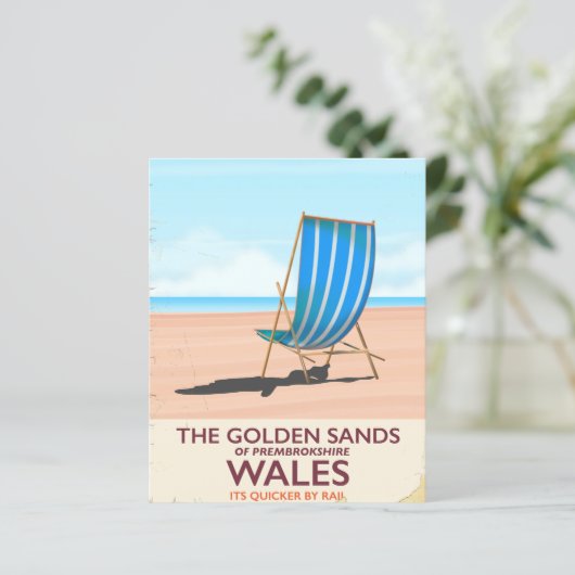 The Golden Sands of Pembrokeshire,Wales (Standing Front)