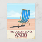 The Golden Sands of Pembrokeshire,Wales (Back)