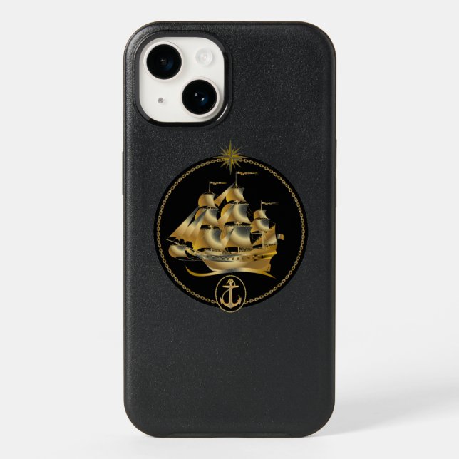 The Golden Ship Otterbox iPhone Case (Back)