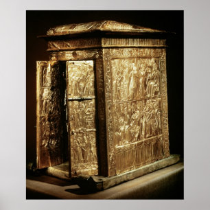 The Golden Shrine of Tutankhamun New Kingdom Poster