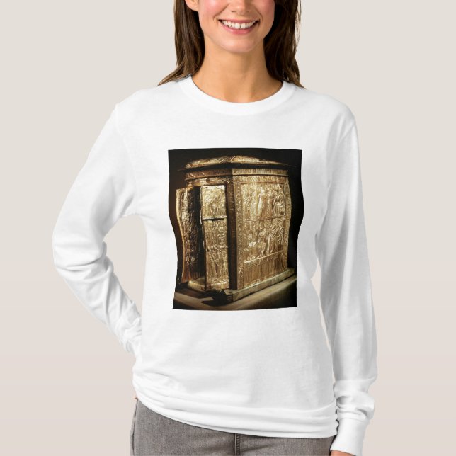 The Golden Shrine of Tutankhamun  New Kingdom T-Shirt (Front)