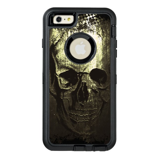 The Golden Skull Apple iPhone 6 Plus Case (Back)