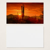 The Golden Southwest Skies (Front & Back)