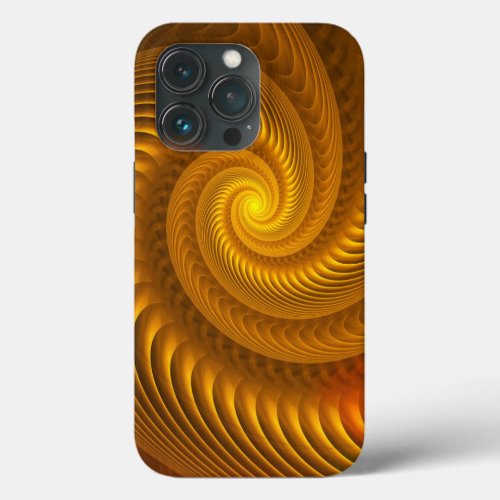 The Golden Spiral iPhone 13 Pro Case