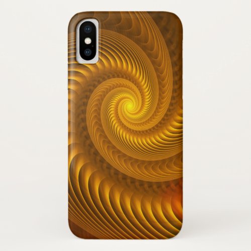 The Golden Spiral iPhone X Case