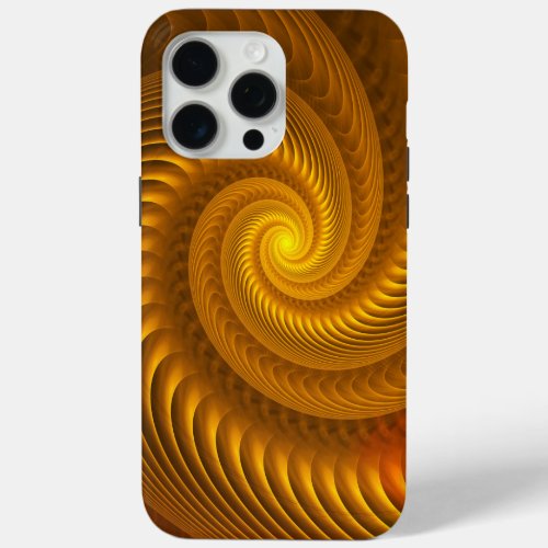 The Golden Spiral iPhone 15 Pro Max Case