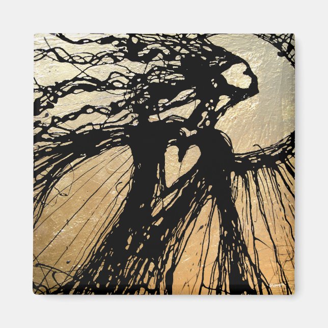 The Golden Sun Magnet (Front)