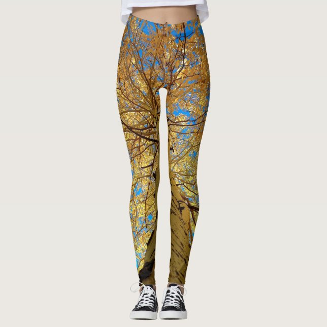 The golden tree! leggings (Front)