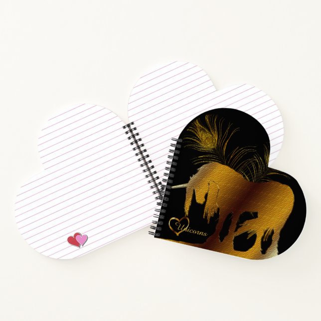 The Golden Unicorn Notebook (Inside)