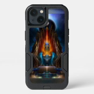 The Golden Vision Of Arsencia Fractal Art iPhone 13 Case