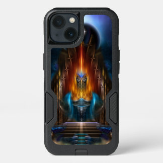 The Golden Vision Of Arsencia Fractal Art iPhone 13 Case