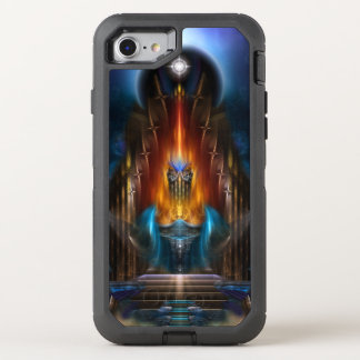 The Golden Vision Of Arsencia Fractal Art OtterBox Defender iPhone SE/8/7 Case