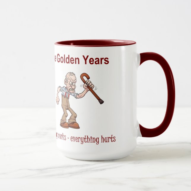 The Golden Years Mug (Right)