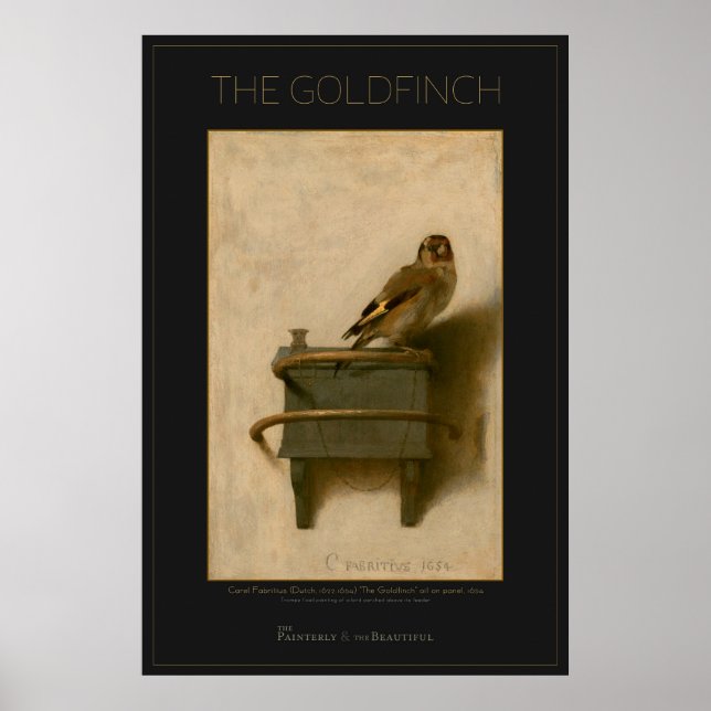 The Goldfinch 24x36 Large Art Poster (Front)
